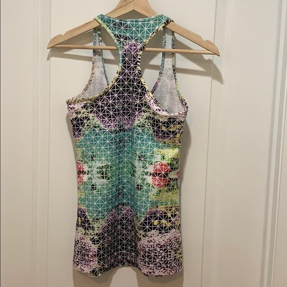 Lululemon Cool racerback Paradise grid - Picture 3 of 6